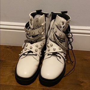Zara combat boots
